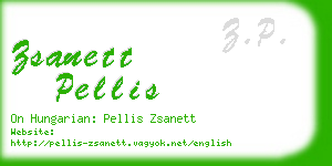 zsanett pellis business card